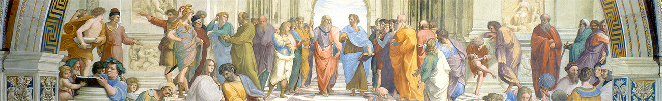 ETICA The School of Athens by Raffaello Sanzio da Urbino